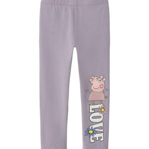 Name It Leggings - NmfDaisy - Gurli Gris - Lavender Gray