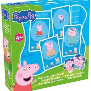 TACTIC Kortspil - Happy Families - Gurli Gris