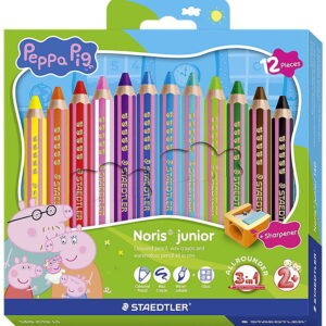 Staedtler Farveblyanter - Noris Junior - 12 stk. - Gurli Gris