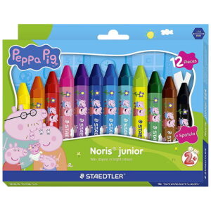 Staedtler Farvekridt - Noris Junior - 12 stk. - Gurli Gris